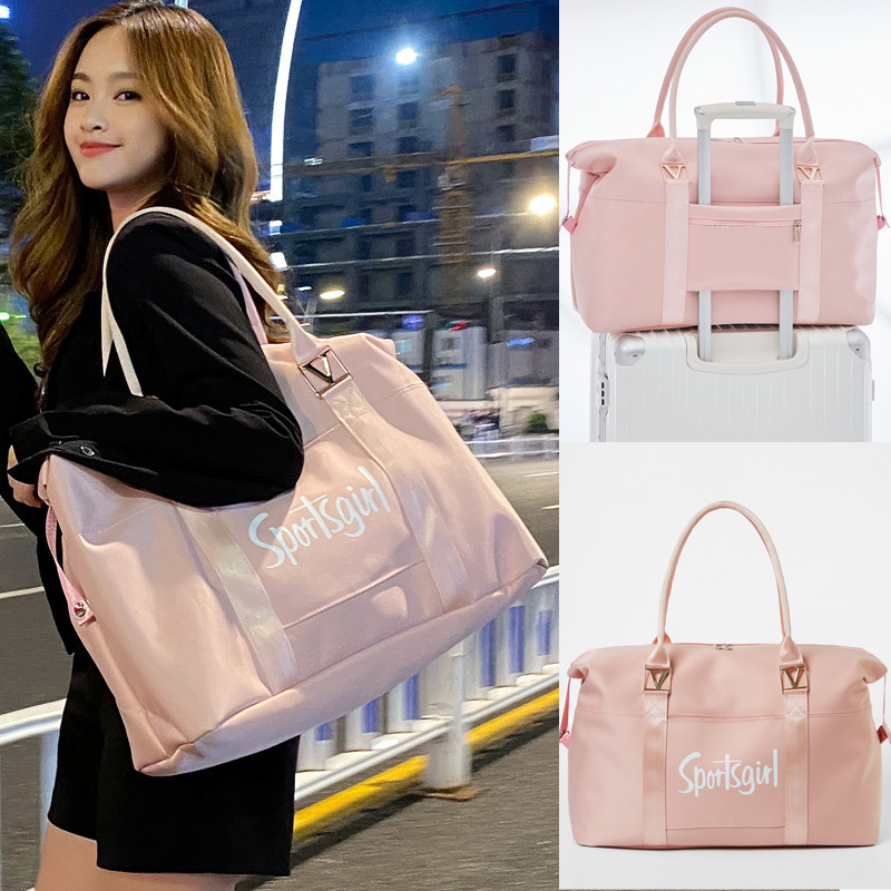 Sportsgirl旅行包女短途大容量行李袋出差轻便待产收纳新款手提潮