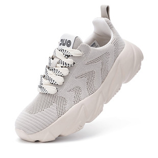 多运动走路鞋休闲轻履鞋男鞋女鞋情侣厚底健步鞋防滑一脚蹬老爹鞋