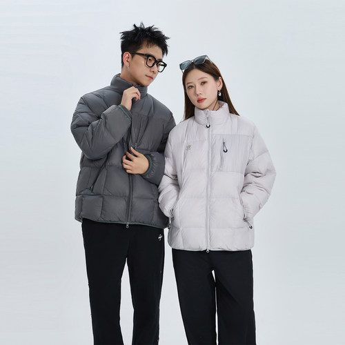 PMET90白鸭绒解构立领羽绒服