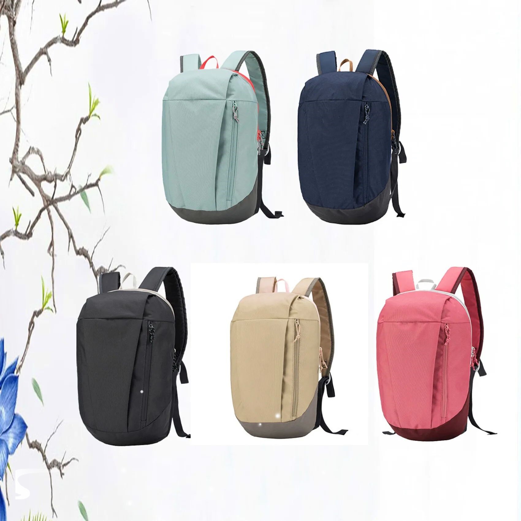 1PC Ladies Sports Travel Mini Backpack Leisure Simple Ultra
