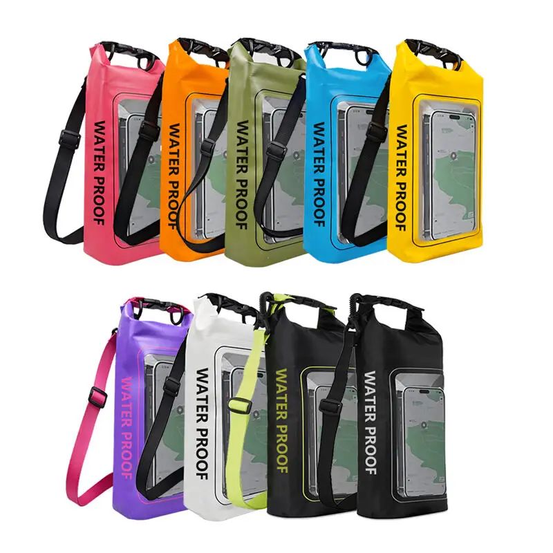 2L Dry Bag Touch Screen Waterproof Bags For rekking Drifting