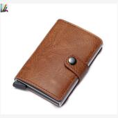 Short Smart Purse Secrid Small Leather Wallets Mini