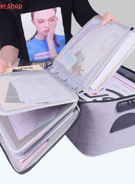 File Folder for Document Organizer Bag Binder A3 A4 A5 A6 Ho