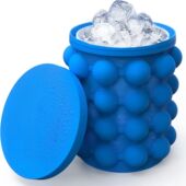 Silicone Bucket Ice Tray 1pc Freeze Cube Quick