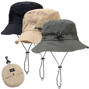 Foldable Panama Bucket Hat Outdoor Anti-UV Sun Hats For Men