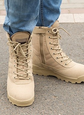Men Special forces combat boots man boot Hiking shoe sneaker