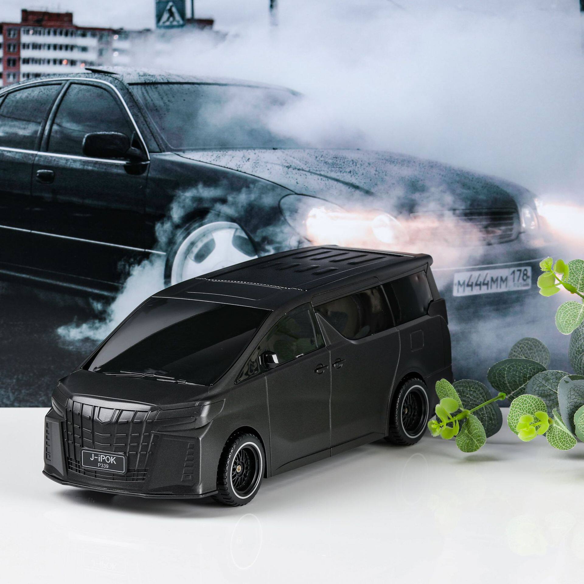 车模型蓝牙无线音箱低音炮音响便携式车载插卡3D环绕客厅立体音效