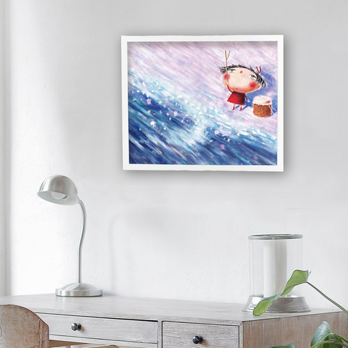 【Stephy】水彩画复制品童年系列 