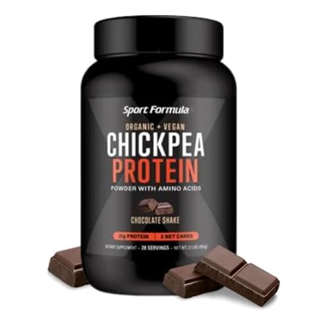 Sport Formula Chickpea Protein Powder， Organic and Vegan