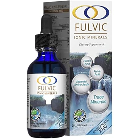 Optimally Organic Water Extracted Fulvic Ionic Minerals X