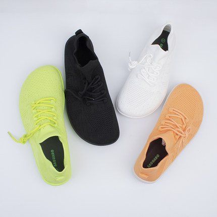 外贸尾货SAGU*ARO一脚蹬套脚透气4E宽楦交叉综合训练赤足跑鞋男女