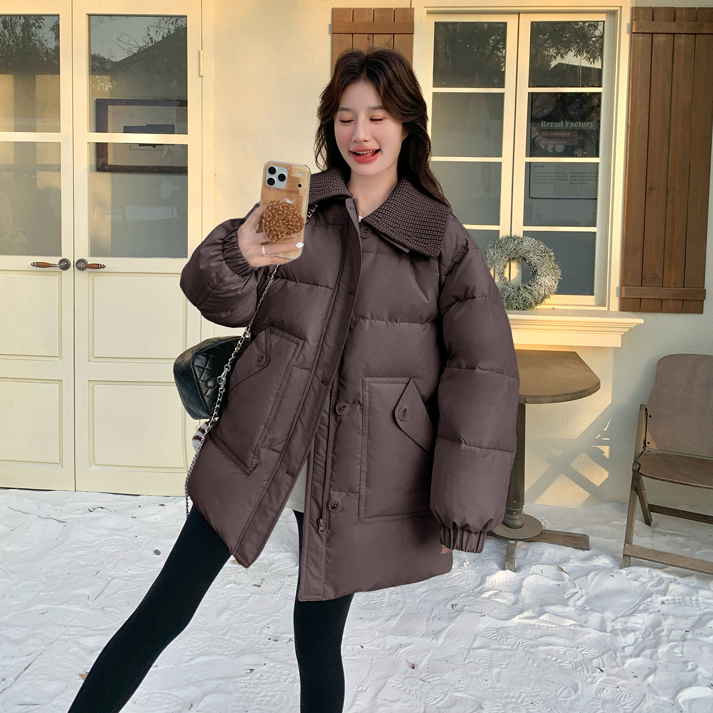 女装/女士精品羽绒服其他/other休闲风白鸭绒2025年冬季厚款中长