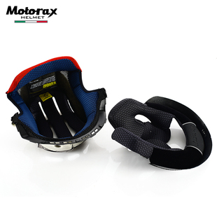 MOTORAX摩雷士S30头盔原装内衬两件套可拆洗 R50S下巴网鼻封鼻托