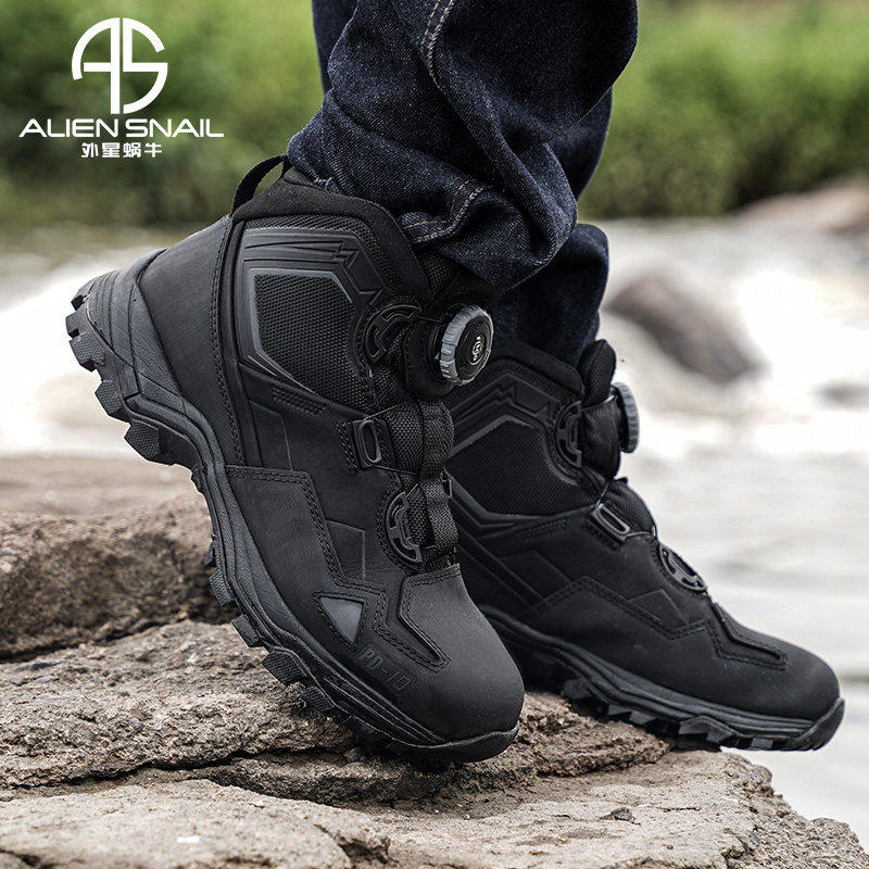 外星蜗牛2025新款骑行靴PD10摩托车骑行鞋户外男防水鞋摩旅机车