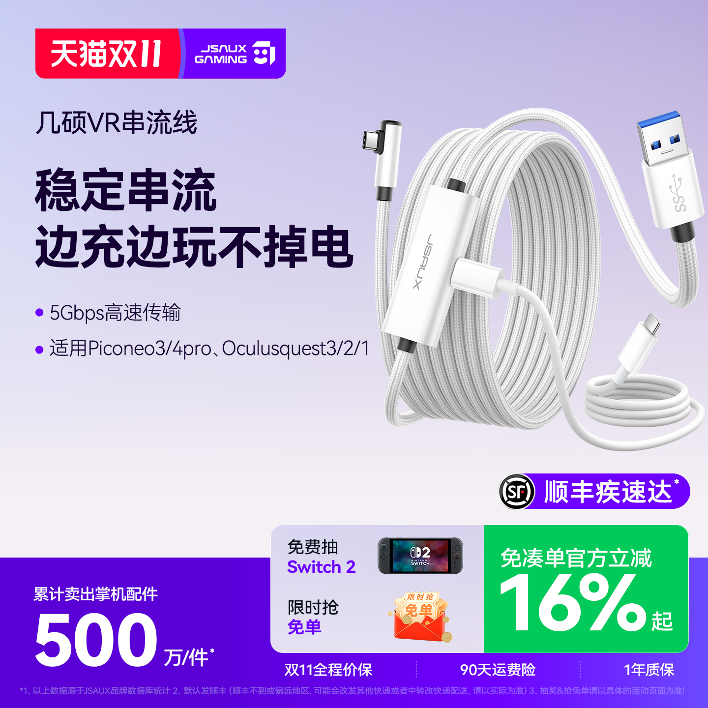 VR串流线piconeo3/4proquest2/1