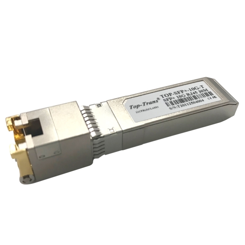 议价万兆SFP+-10G-T 10G 30M 万兆电口光纤模块兼容各大品牌中性