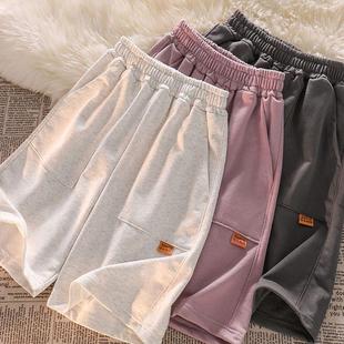 cotton fat home shorts running pants size girls loose large