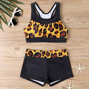 Piece Halter Womens Ladies Swimsuit Triangle Large Two Size