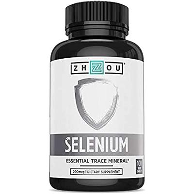 Zhou Selenium 200mcg | for Thyroid， Prostate and Heart He