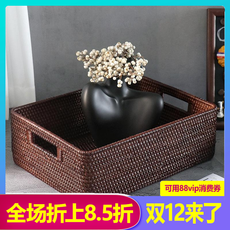 自然生长 天然藤条 手工编织 轻奢复古