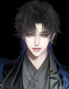 梦人间易水寒仿捏 超帅成男 逆水寒手游捏脸码男角色通用脸原版