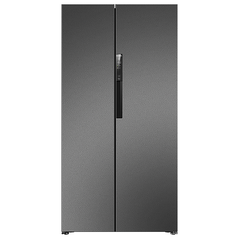 美菱新品600L对开双开门双系统家用风冷无霜一级变频大冷冻冰箱