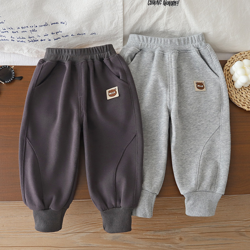 男童裤子2026春季新款卡通长裤外穿春休闲裤宝宝百搭洋气潮酷运动,童装/婴儿装/亲子装,裤子,淘宝优惠券,粉丝福利购,淘宝优惠卷
