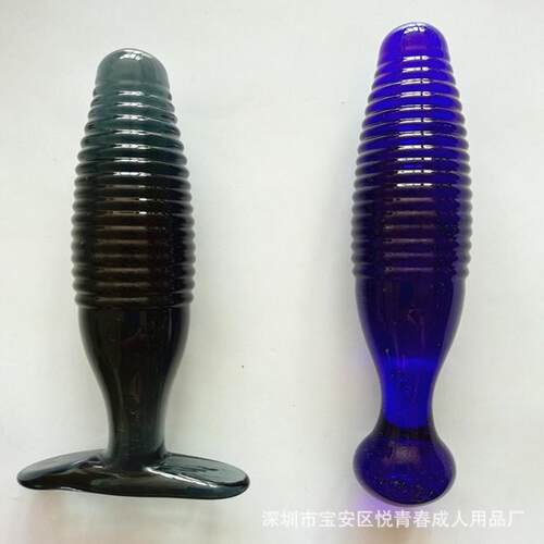 Glass-made femalemasturbation toy fake phallus adult product
