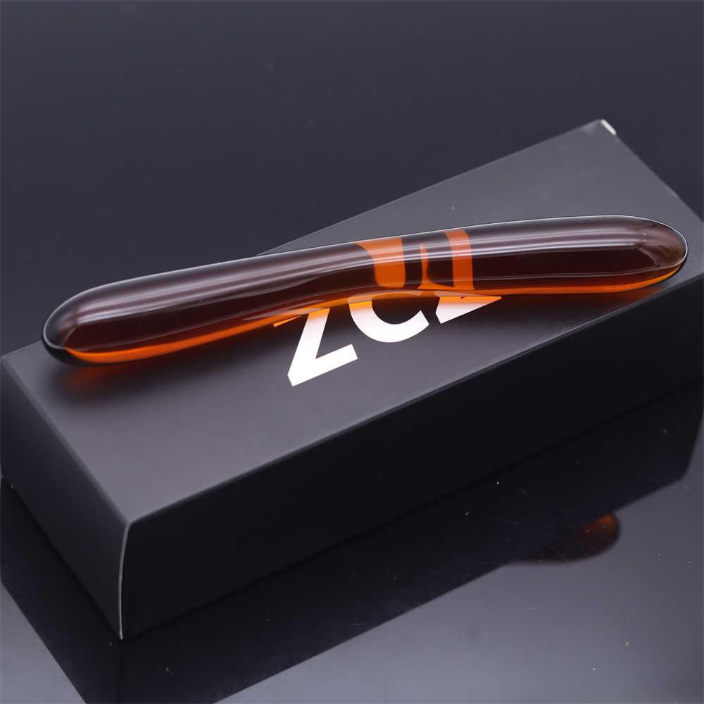 Glass-made femalemasturbation toy fake phallus adult product