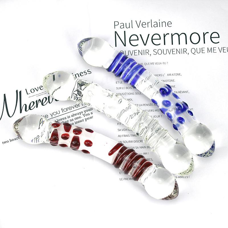 A glass-made anus used as a masturbation toy