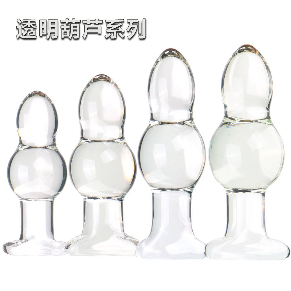 A glass-made anus used as a masturbation toy