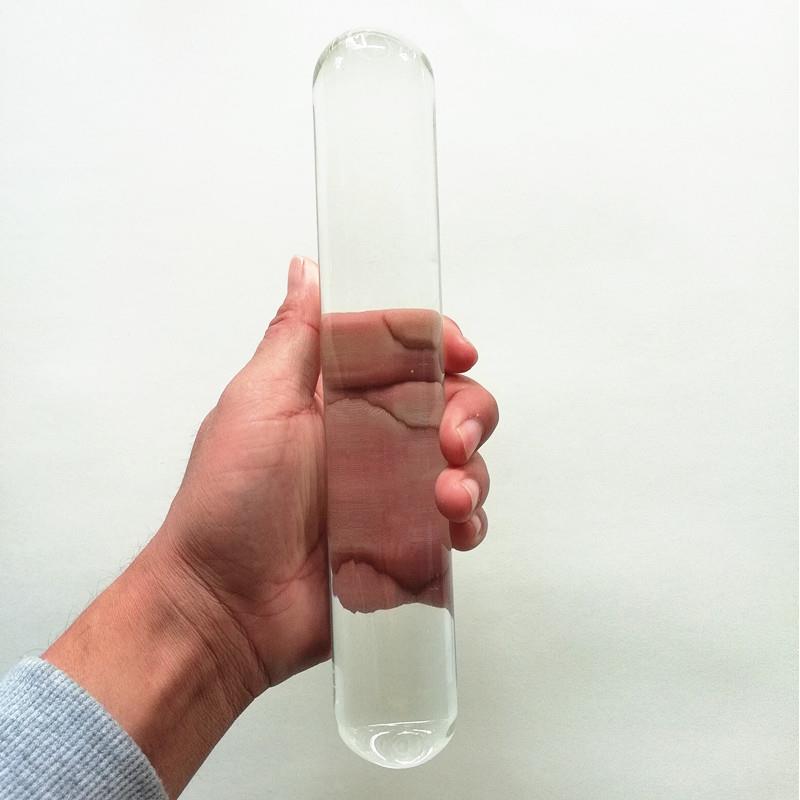 Glass-made femalemasturbation toy fake phallus adult product