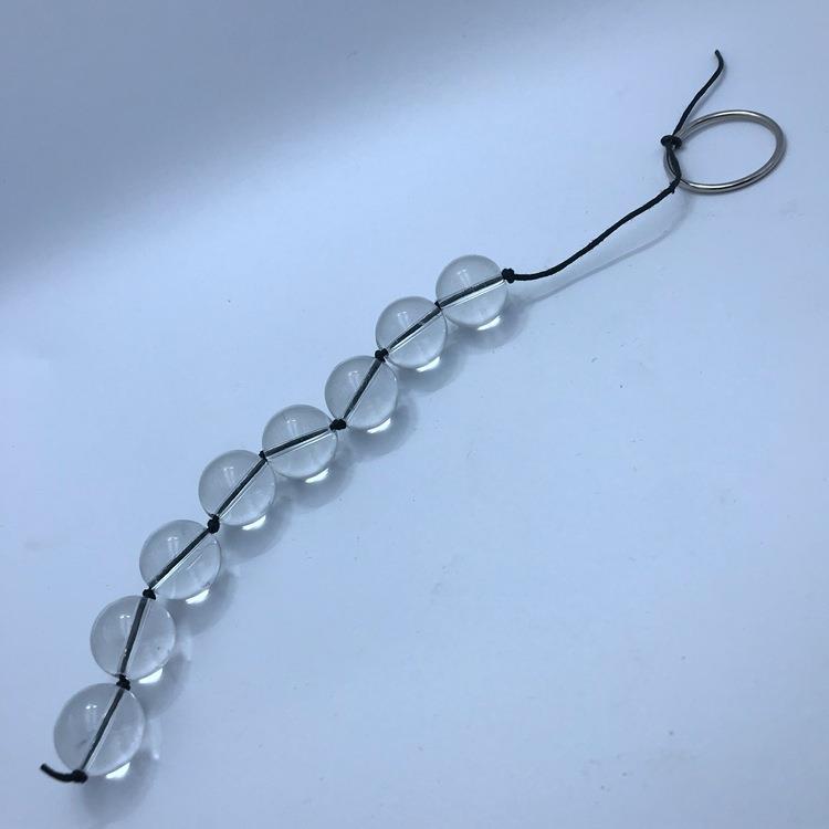 保密发货拉住臀部塞女用臀部门自律器具玻璃榜水晶腰部外用开臀部