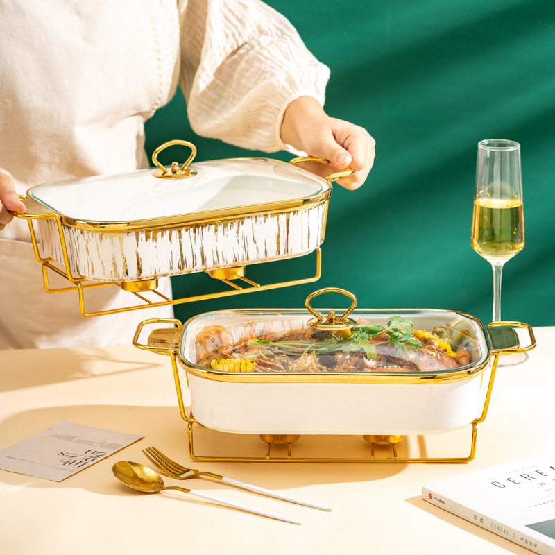 蜡烛加热盘酒店餐具耐高