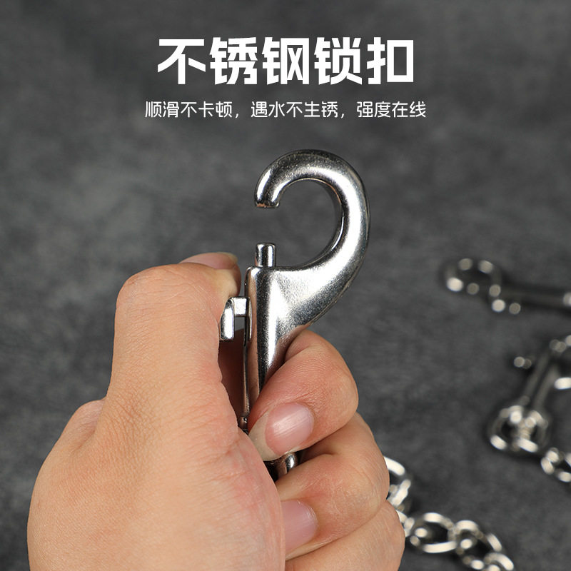 304不锈钢狗狗牵引绳防咬