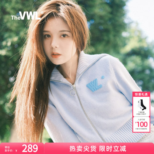 VWL2025秋冬季新款翻领短毛衣