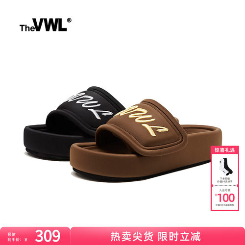 vwl布里平跟复古休闲魔术贴刺绣