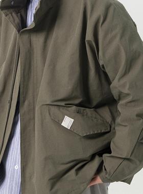 NESSTTU 25SS春夏新品日系休闲复古百搭立领轻便M65短款夹克外套