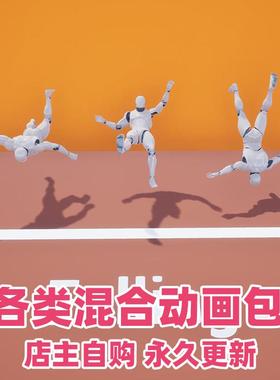 UE5虚幻5.3 EIN Pro Deadler 摔倒寒冷愤怒受伤死亡等另类动作