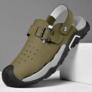 清仓处理断码特价男士包头徒步凉鞋夏季户外涉水溯溪沙滩鞋男捡漏