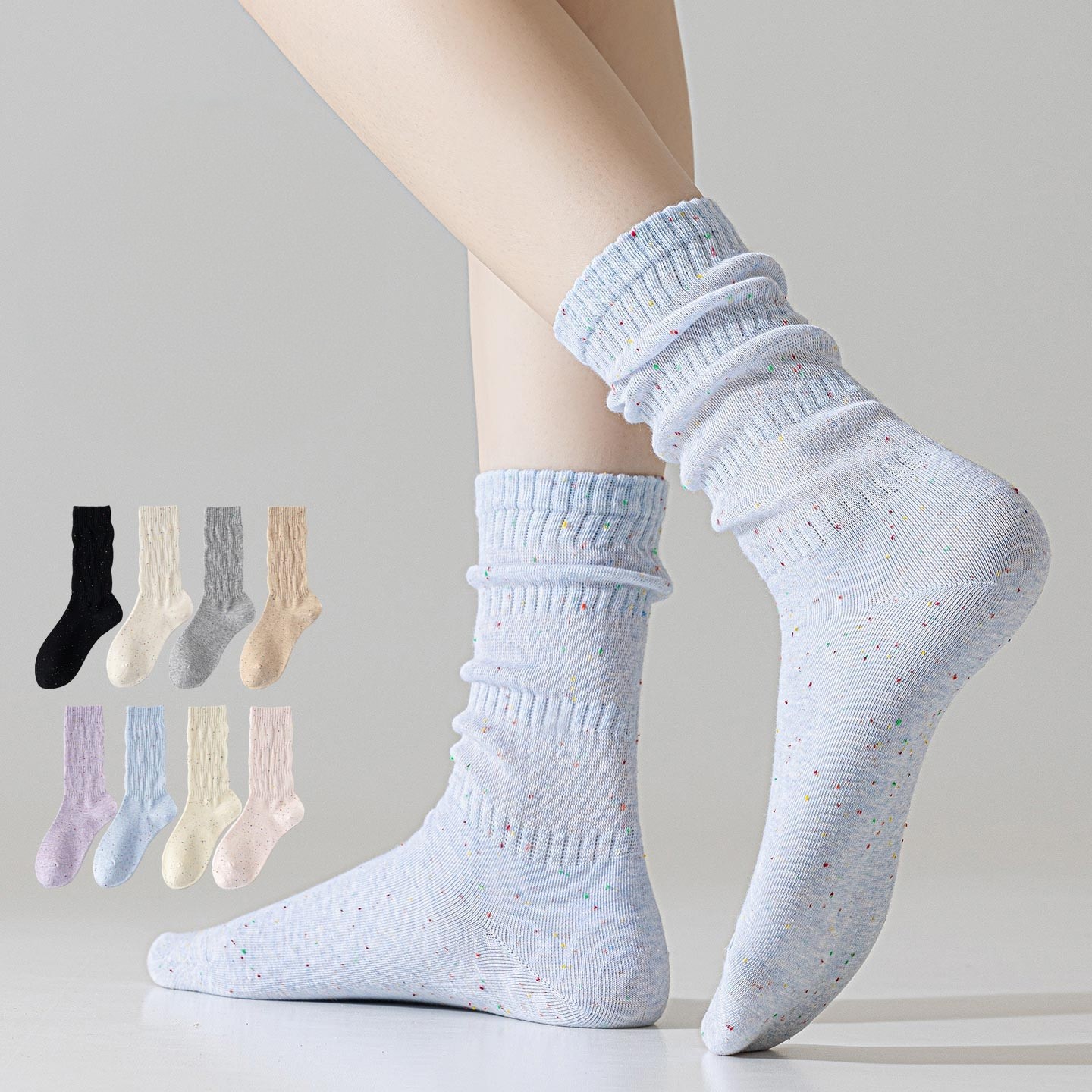 长筒松口袜女春秋季无骨月子袜孕妇产后冬天防风宽松不勒腿堆堆袜,女士内衣/男士内衣/家居服,长筒袜,淘宝优惠券,粉丝福利购,淘宝优惠卷