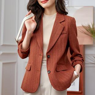 MONLOUVE西装西服时尚短外套女士装春秋冬季2025年新款小个子爆款