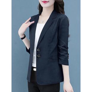 MONLOUVE西装洋气西服短外套女士装春秋冬季2025年新款减龄小个子