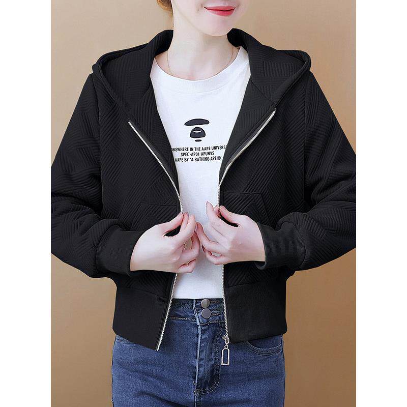 MONLOUVE今年流行爆款短外套女士装春秋冬季2025年新款小个子时尚