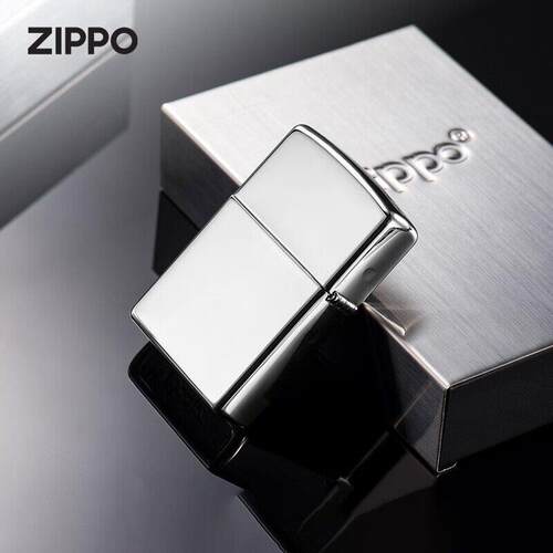 Zippo芝正品美国镜面镀铬250防风国潮送朋友礼物zppo