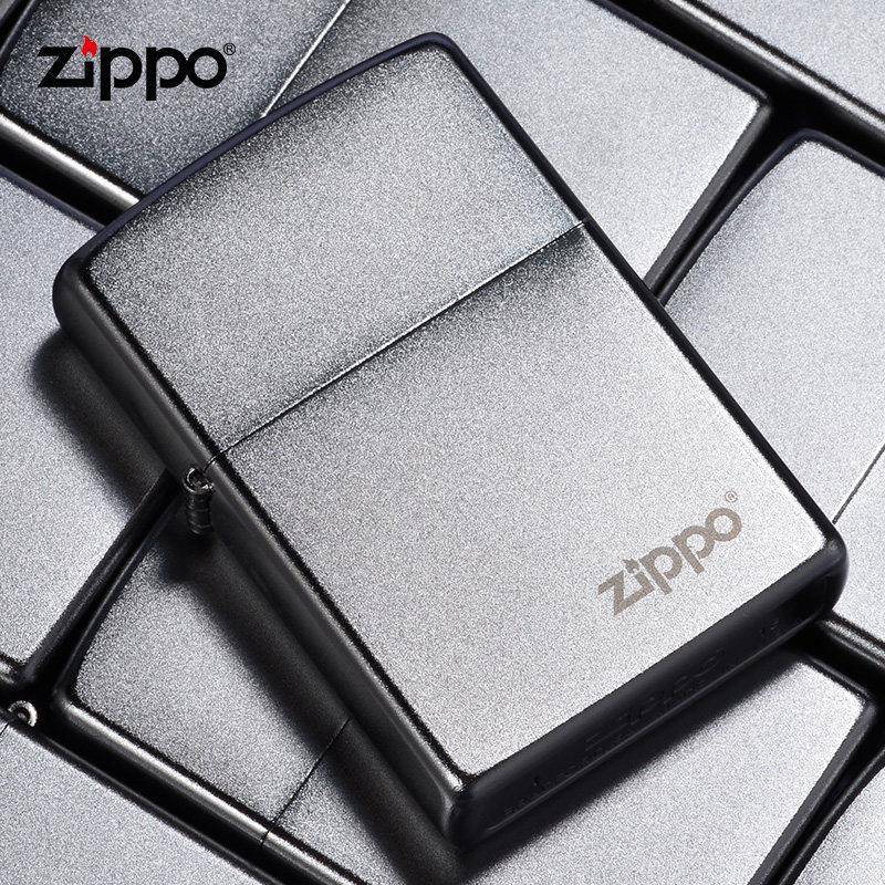 Zippo打火机芝宝正品防风煤油砂轮经典205磨砂防风商务送礼zppo