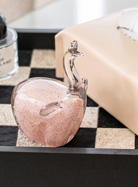 小飞象琉璃轻奢高级感家居饰品