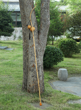 文人杖玉竹拐杖东坡杖登山防身杖