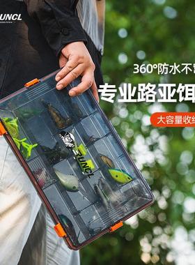 正品RUNCL/润克路亚盒路亚饵盒假饵鱼饵路亚饵收纳盒大容量防水收