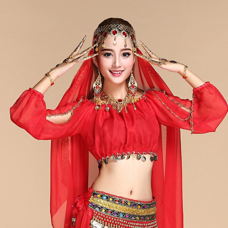 速发肚皮舞配饰头纱头巾舞饰品巾蹈演出纱巾手亮舞抛片金边头巾,运动/瑜伽/健身/球迷用品,肚皮舞配饰,淘宝优惠券,粉丝福利购,淘宝优惠卷